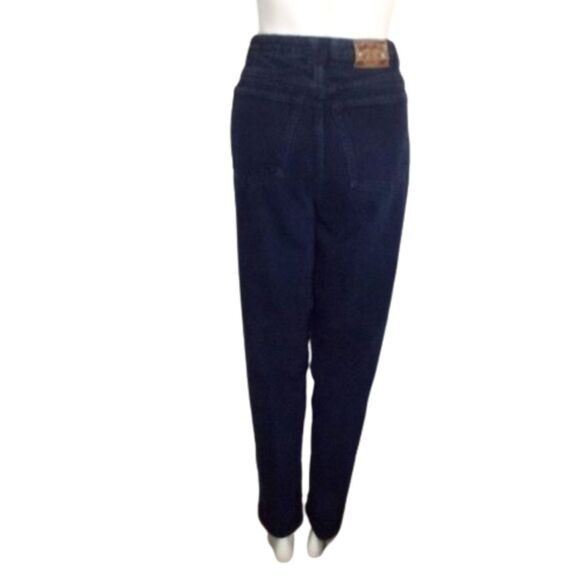 VINTAGE Gloria Vanderbilt Relaxed Jeans, 29 Waist, Dark wash, Pleated, Loose fit - Picture 4 of 14